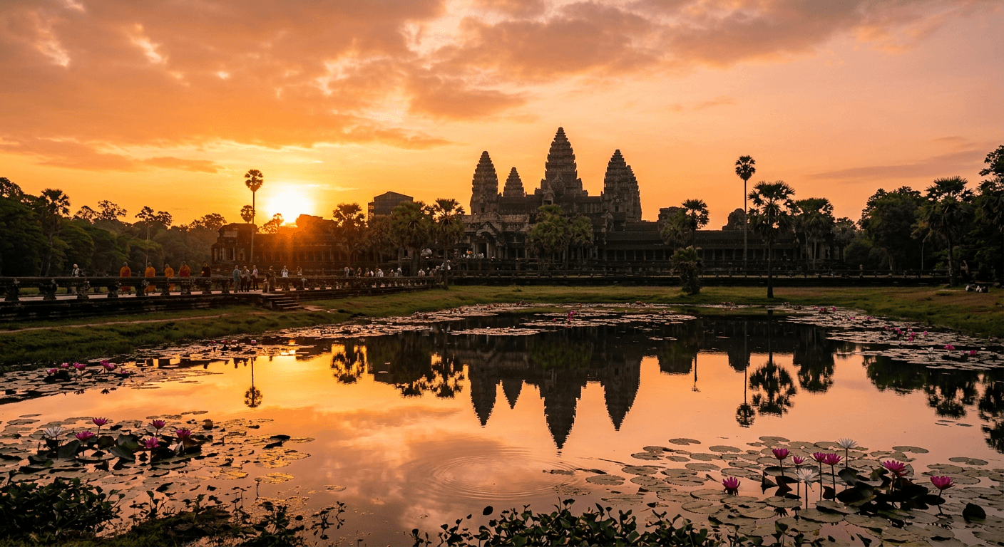 Cambodia travel scenery