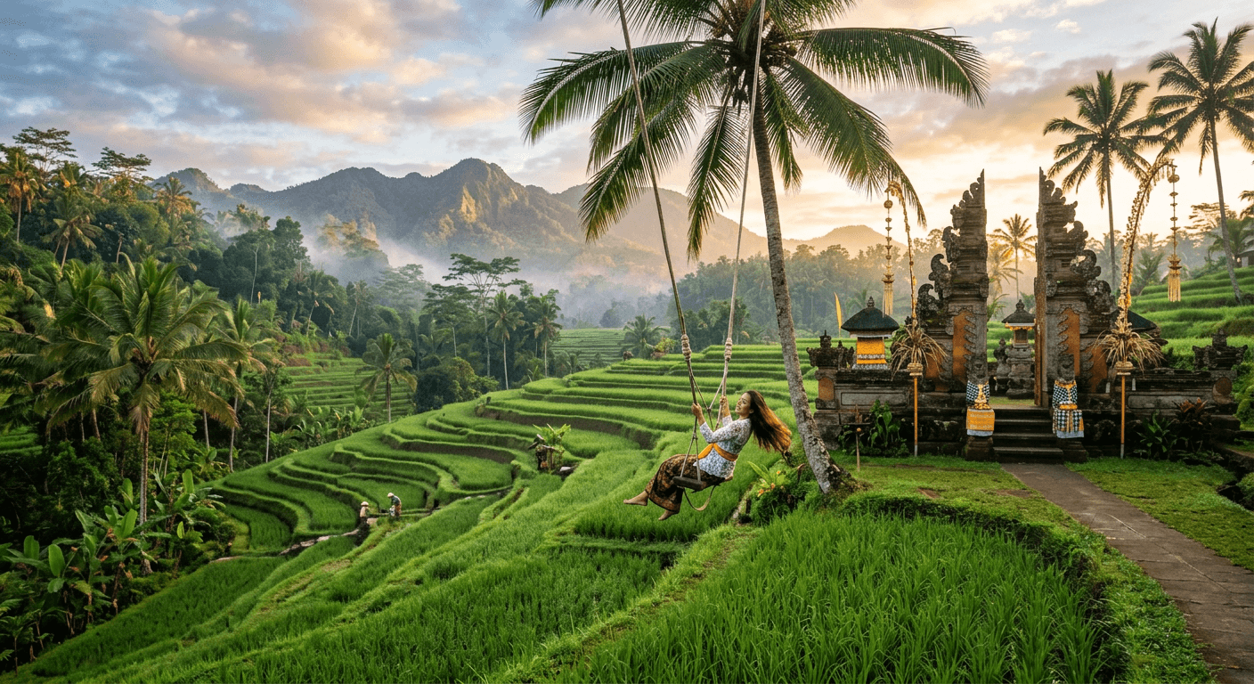 Indonesia travel scenery