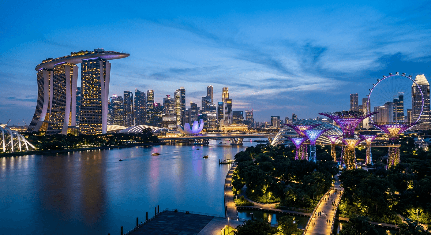 Singapore travel scenery